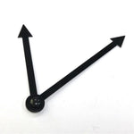 Wall Clock Pointer Clock Watch Kit Accessories 3D Clock Hands Wall Clock for Kitchen Office and Home Art Decor Quartz Clock Movement Mechanism Accessories  Needle Pointer Large Wall Clocks Quartz Stevvex