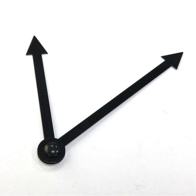 Wall Clock Pointer Clock Watch Kit Accessories 3D Clock Hands Wall Clock for Kitchen Office and Home Art Decor Quartz Clock Movement Mechanism Accessories  Needle Pointer Large Wall Clocks Quartz Stevvex