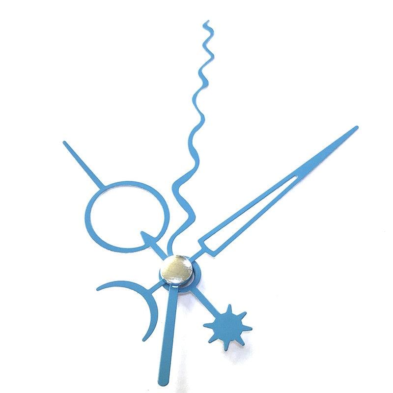 Wall Clock Pointer Clock Watch Kit Accessories 3D Clock Hands Wall Clock for Kitchen Office and Home Art Decor Quartz Clock Movement Mechanism Accessories  Needle Pointer Large Wall Clocks Quartz Stevvex