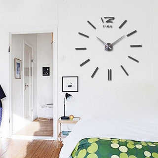 Wall Clock Watch Clocks 3D Frameless Wall Clock Large Stickers Wall Decoration for Living Room Bedroom 3D Acrylic Mirror Stickers Living Room Quartz Needle Europe Stevvex