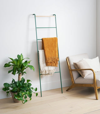 Leaning Storage Ladder (63" H)  - Steel - By Baano