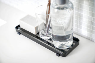 Slotted Bathroom Tray - Steel - By Baano