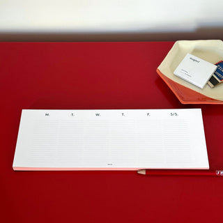 Keyboard Planners edged in Gold, Yellow, or Blush - By Baano