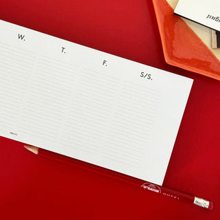Keyboard Planners edged in Gold, Yellow, or Blush - By Baano