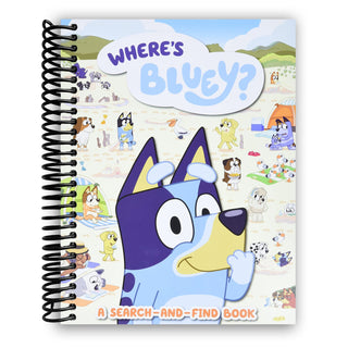 Where's Bluey?: A Search-and-Find Book (Spiral Bound) - By Baano