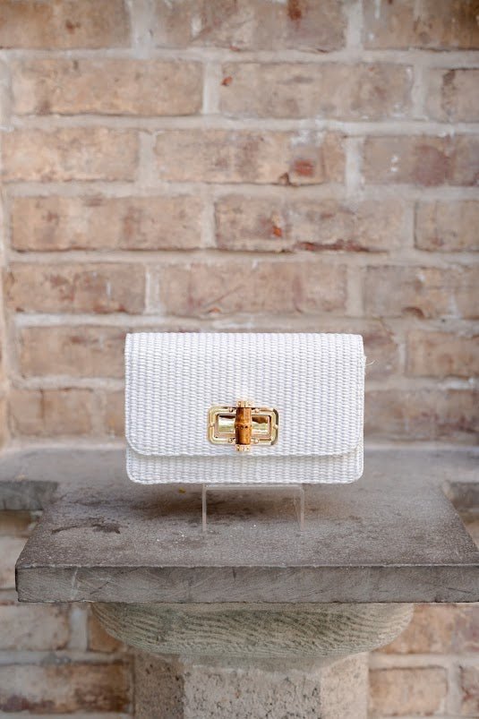 White Lilly Clutch - Belle of the Ball Collection