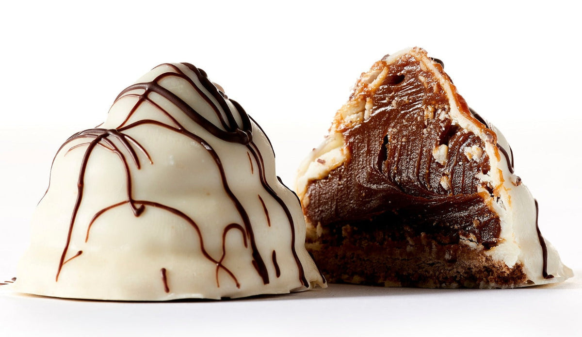 White Chocolate Dulce de Leche Truffles
