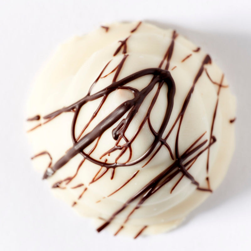 White Chocolate Dulce de Leche Truffles