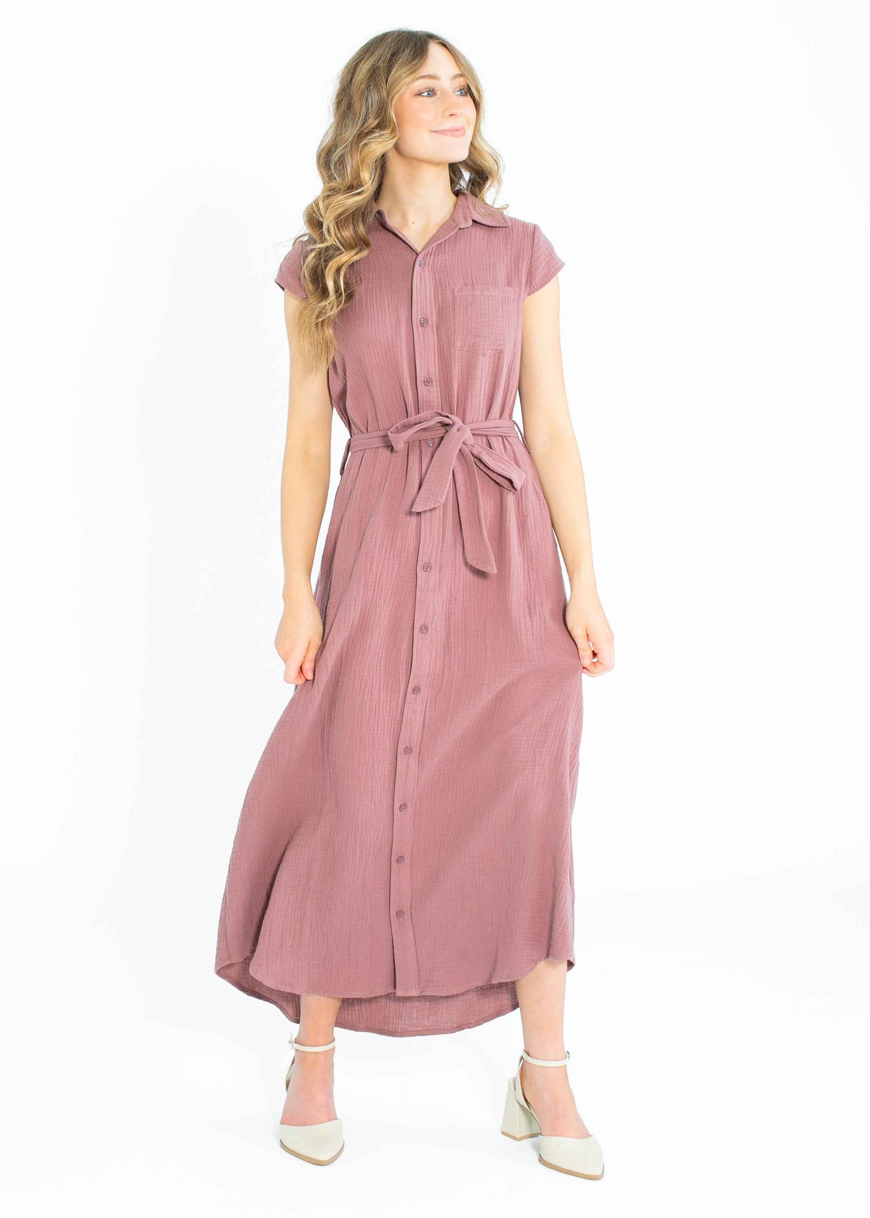 Willow Cotton Gauze Dress - Glamourous Grace