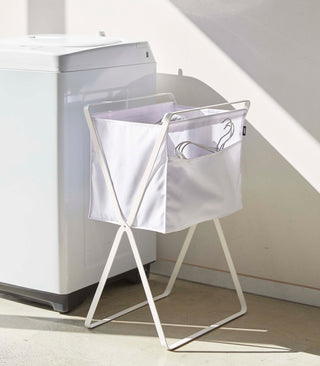 Elevated Laundry Hamper - Steel - By Baano