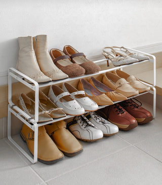 Stackable Shoe Rack (7" H)  - Steel - By Baano