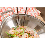 5 Quart Stainless-Steel Wok - By Baano
