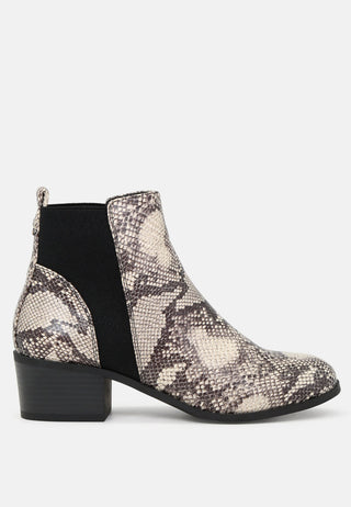 Womens Ankle Boots Low Heel