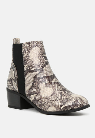 Womens Ankle Boots Low Heel