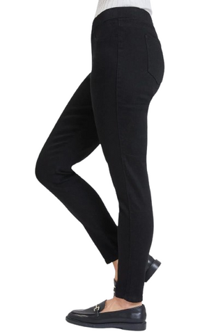 Royalty For Me By YMI High-Rise Skinny Pull-On Denim Jegging - By Baano