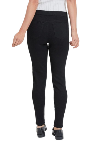Royalty For Me By YMI High-Rise Skinny Pull-On Denim Jegging - By Baano