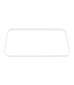 Replacement Liner Ring for Trash Can - Steel + Wood - Rectangle - - By Baano