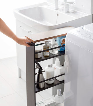 Slim Storage Cart (32" H)  - Steel - By Baano