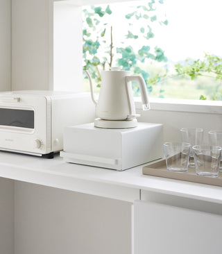 Countertop Rack with Drawer - Steel - By Baano