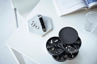 Stacked Jewelry Organizer - Sectioned