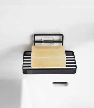 Traceless Adhesive Soap Tray - Steel - By Baano