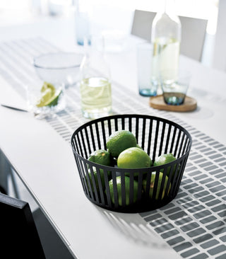Fruit Basket - Tall - Steel - By Baano