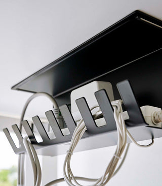 Under-Desk Cable Organizer - Steel - By Baano