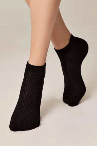 Cotton Ankle Socks Conte Active 571 - Terry Foot - By Baano