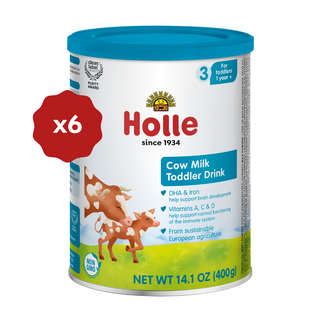 Intro Offer - Holle Cow Milk Toddler Drink - Stage 3 | Non GMO (14 oz)