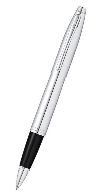 Calais™ Polished Chrome Rollerball Pen - By Baano