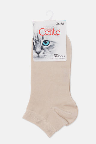 Conte Cotton Women's Ankle 3Dsocks - By Baano