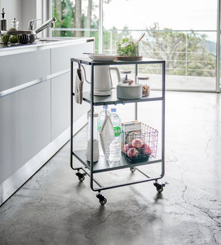Rolling Utility Cart (32" H)  - Steel - By Baano