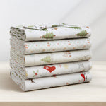 4-Piece Turkish Cotton Christmas Flannel Sheet - Whittaker Collection