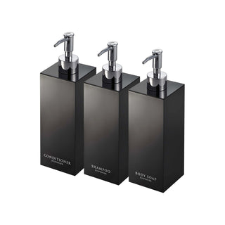 Square Dispenser Bundle - Shampoo, Conditioner, and Body Soap - By Baano