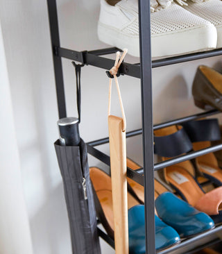 Six-Tier Shoe Rack (34" H)  - Steel - By Baano