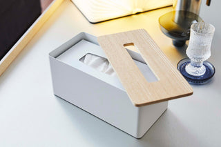 Tissue Box Cover - Rectangle - Steel - By Baano