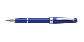 Bailey Light™ Polished Blue Resin Fine Nib Fountain Pen - By Baano