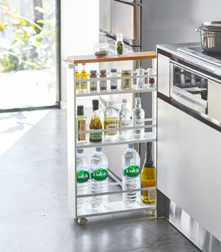 Slim Storage Cart (32" H)  - Steel - By Baano