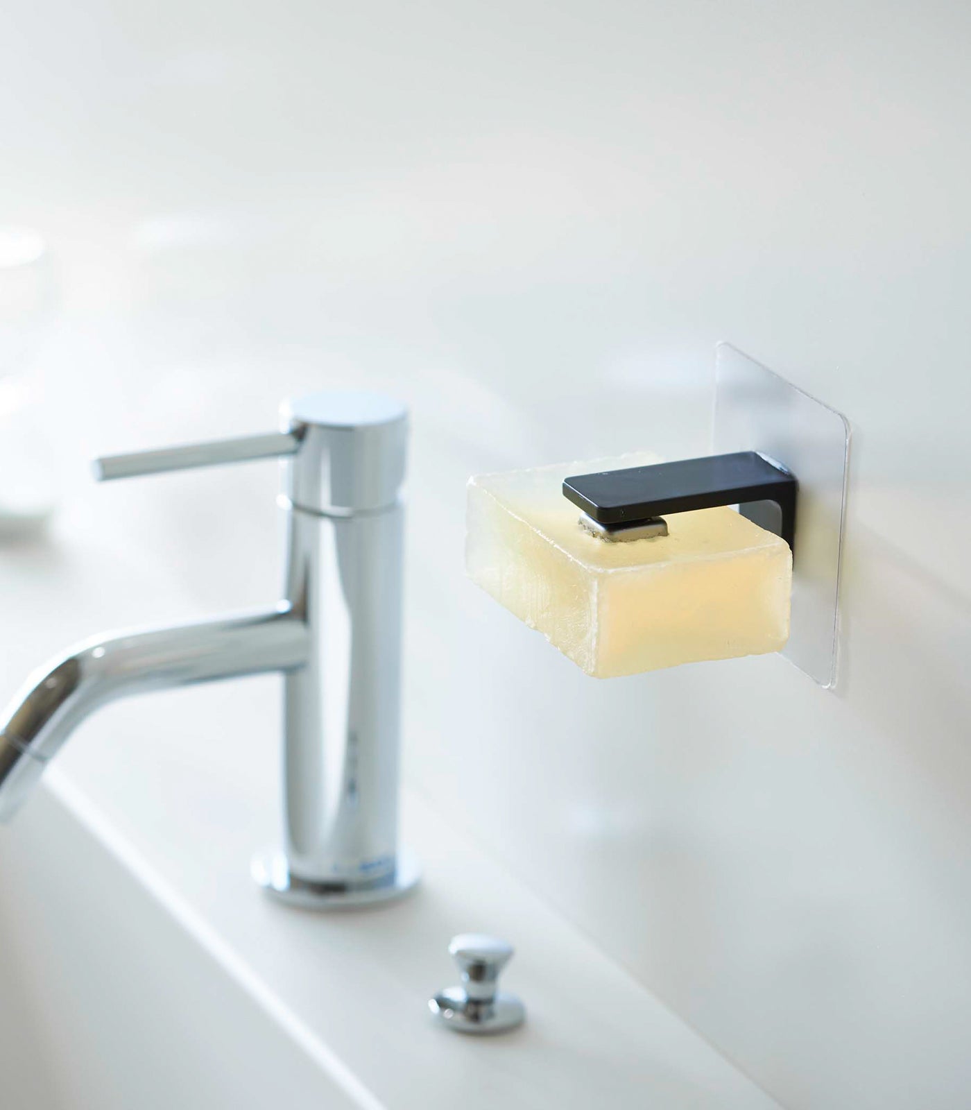 Traceless Adhesive Magnetic Soap Holder - By Baano