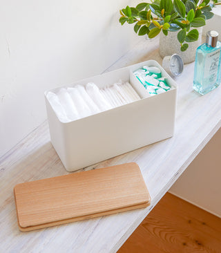 Countertop Organizer - Steel + Wood - By Baano