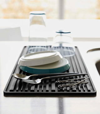 Roll-Up Dish Drying Mat - Silicone - By Baano