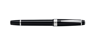 Bailey Light™ Polished Black Resin Medium Nib Fountain Pen - By Baano