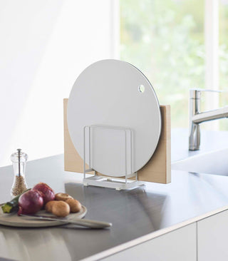 Round Cutting Board Stand - Steel - By Baano