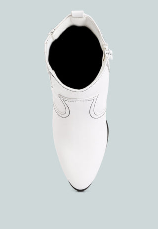 Yale High Ankle Cowboy Boots