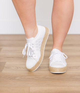 Yaras Sneakers in White Naughty Monkey