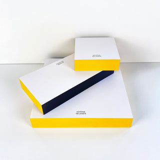 Color-edged Pads: Matte Yellow, 3 sizes - By Baano