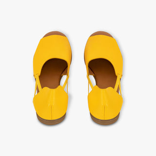 Sunshine Yellow Peep Toes