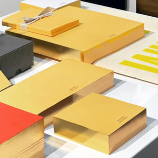 Colorpads: Yellow with gold edging - By Baano