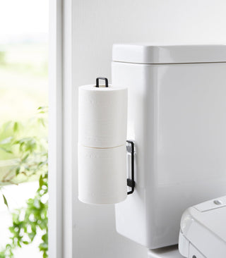 Traceless Adhesive Toilet Paper Holder - Steel - By Baano