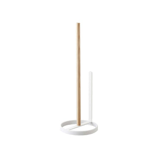 Toilet Paper Stocker - Steel + Wood - By Baano